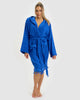 Miz Casa & Co Bronte Turkish Beach Robe Blue