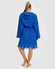 Miz Casa & Co Bronte Turkish Beach Robe Blue