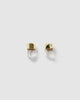 Miz Casa & Co Chiara Stud Clear Quartz