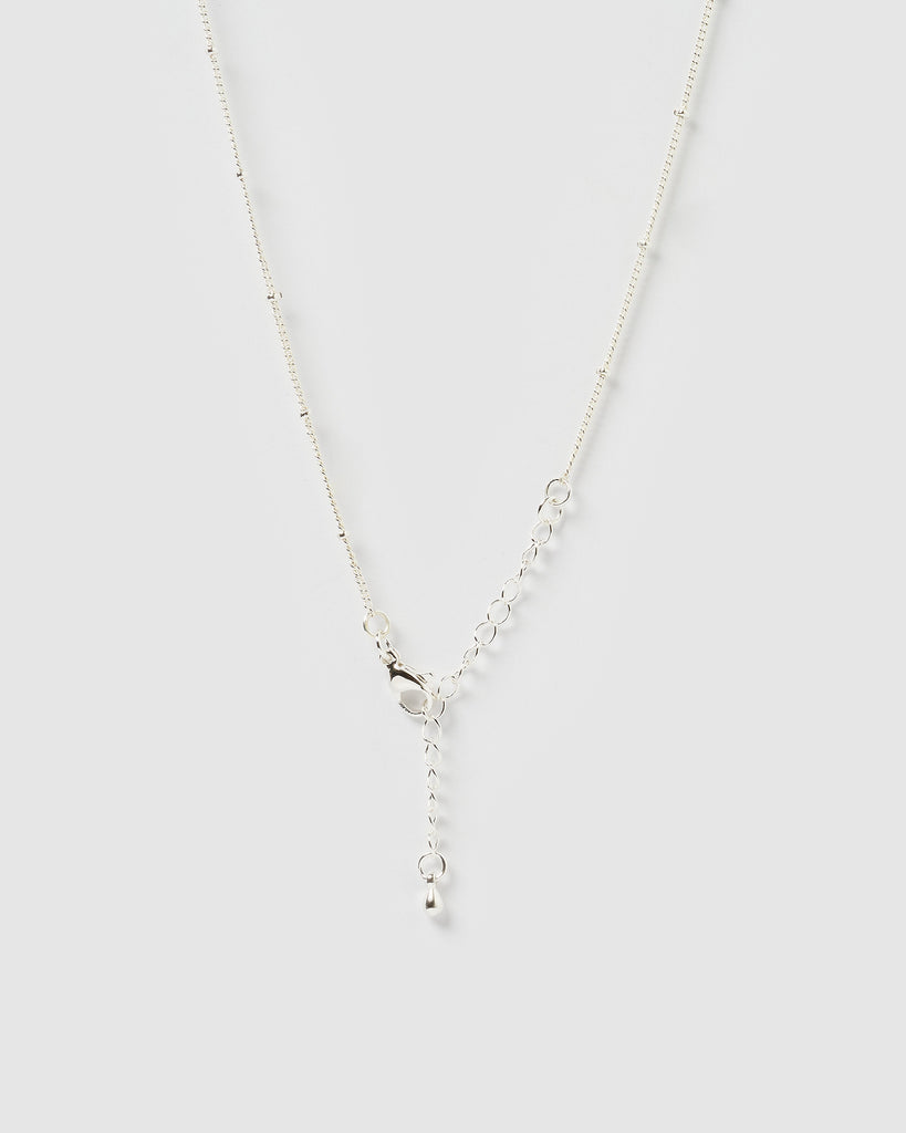 Miz Casa & Co Corinne Medallion Necklace Silver