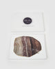 Miz Casa & Co Rainbow Fluorite Crystal Platter