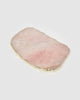 Miz Casa & Co Rose Quartz Crystal Platter