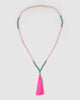 Miz Casa & Co Carly Necklace Pink