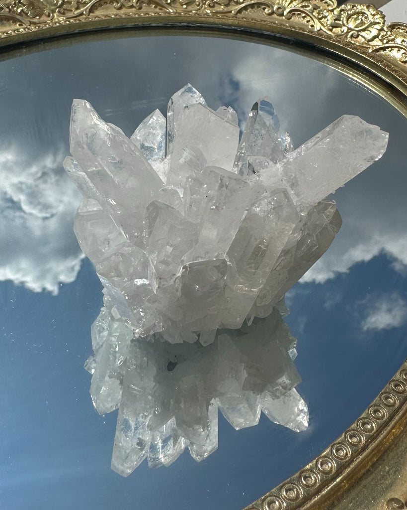 Miz Casa & Co Clear Quartz Cluster Crystal
