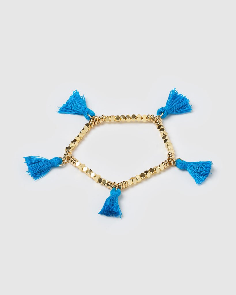 Miz Casa & Co Dreamer Bracelet Gold Blue