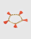Miz Casa & Co Dreamer Bracelet Gold Coral