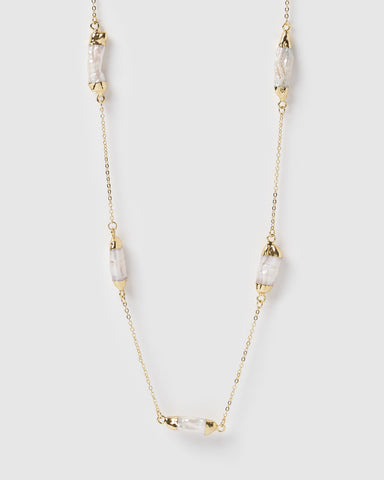 Miz Casa & Co Solei Necklace Gold