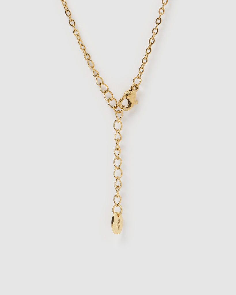 Miz Casa & Co Delilah Necklace Perfume Bottle Rose Quartz