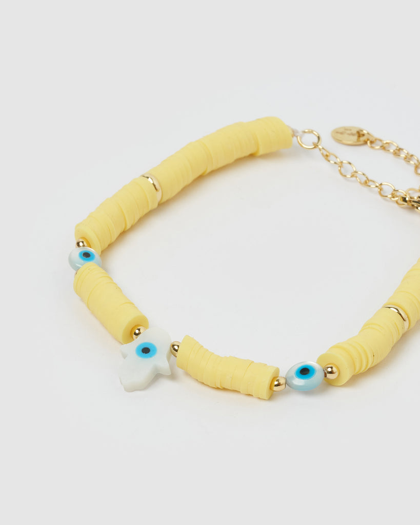 Miz Casa & Co Effie Bracelet Yellow