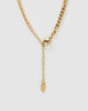 Miz Casa & Co Skylar Locked Necklace Gold