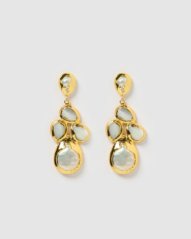 Miz Casa & Co Kira Pearl Earrings