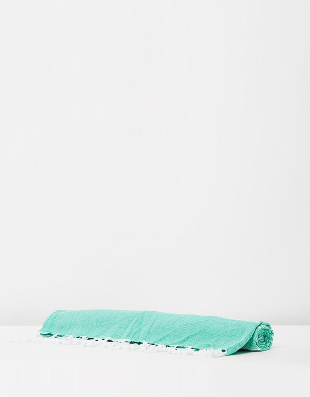 Miz Casa & Co French Riviera Turkish Towel Mint