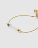 Miz Casa & Co Faceted Stone Bracelet Moonstone