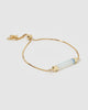 Miz Casa & Co Faceted Stone Bracelet Moonstone