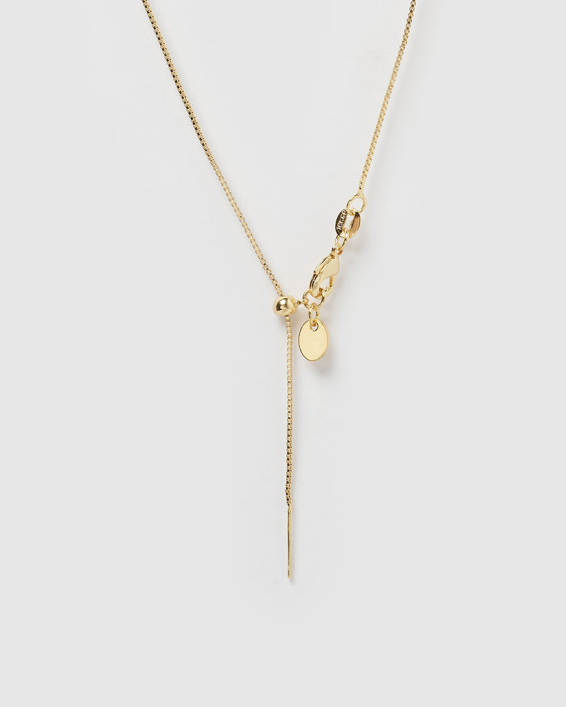 Miz Casa & Co Forever After Necklace Gold Pearl