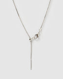 Miz Casa & Co Forever After Necklace Silver Pearl