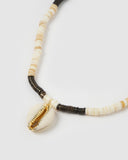 Miz Casa & Co Haika Shell Necklace Gold