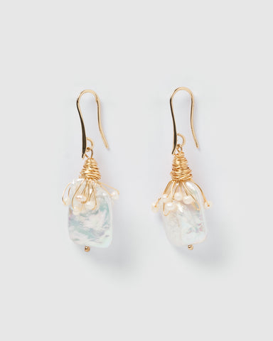 Miz Casa & Co Winnie Pearl Earrings