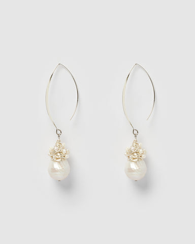 Miz Casa & Co Sydney Earrings Gold Pearl