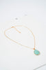 Miz Casa & Co Tidal Pool Necklace Turquoise