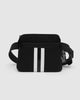 Miz Casa & Co Patty Neoprene Waist Bag Black