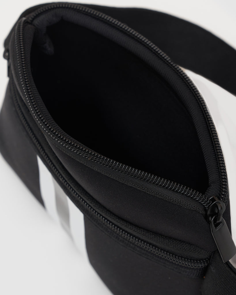 Miz Casa & Co Patty Neoprene Waist Bag Black