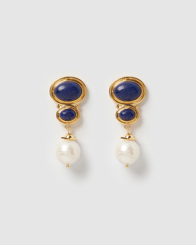 Miz Casa & Co Ingrid Stud Earrings Jade