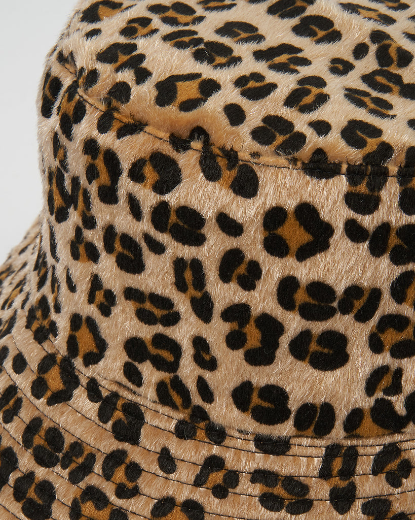 Miz Casa & Co Kailani Bucket Hat Leopard
