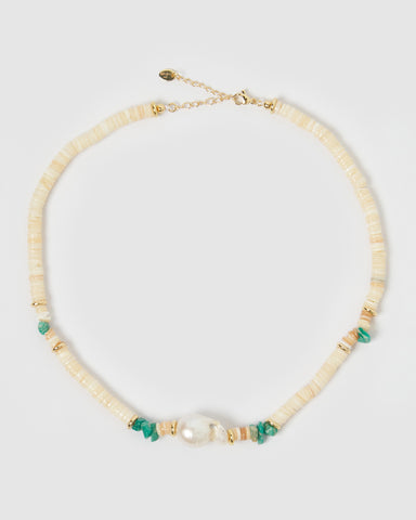 Miz Casa & Co Jewel Charm Necklace Amethyst Silver