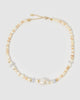 Miz Casa & Co Keilani Choker Natural Blue Pearl