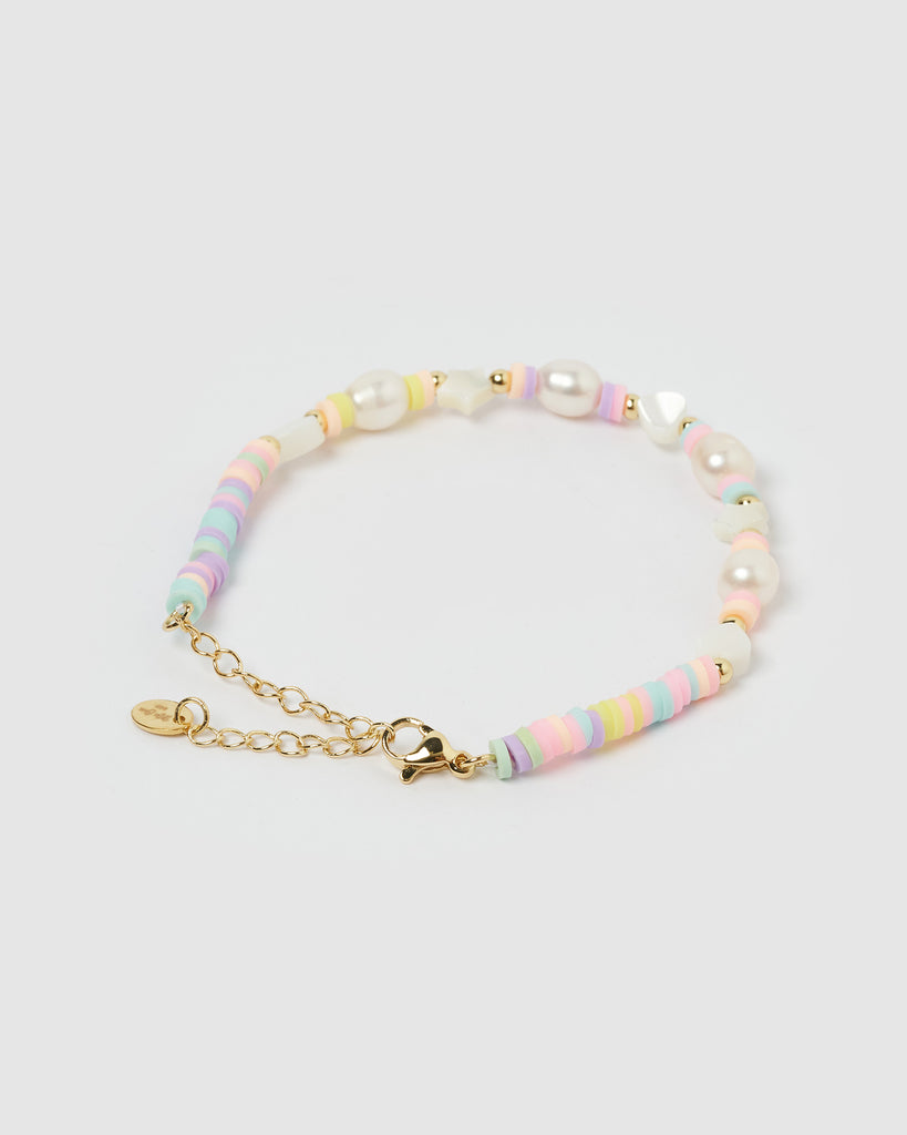 Miz Casa & Co Lottie Bracelet Pearl Multi