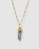 Miz Casa & Co Sadie Necklace Gold Blue Kyanite