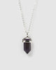 Miz Casa & Co Lennon Necklace Amethyst Silver