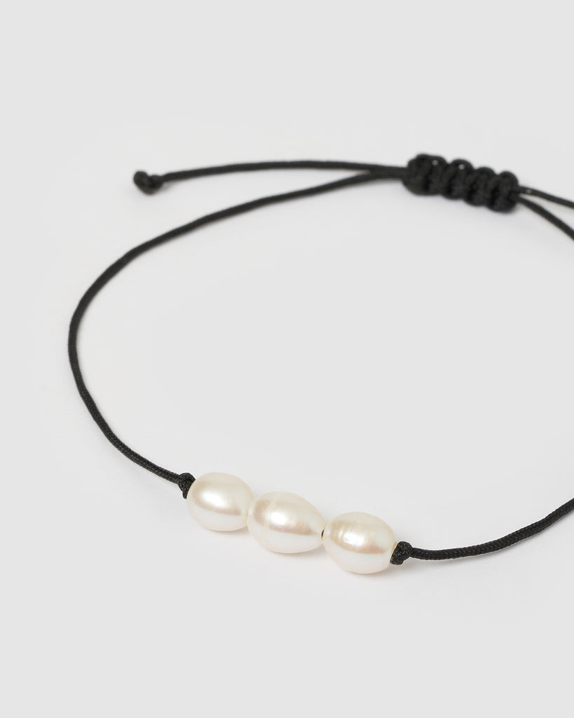 Miz Casa & Co Maisy Bracelet Black Pearl