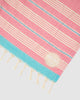 Miz Casa & Co Marrakech Turkish Beach Blanket Pink