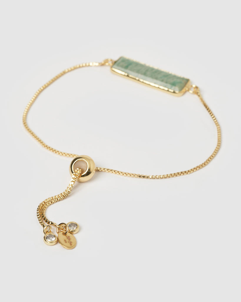 Miz Casa & Co Maz Bracelet Gold Adventurine