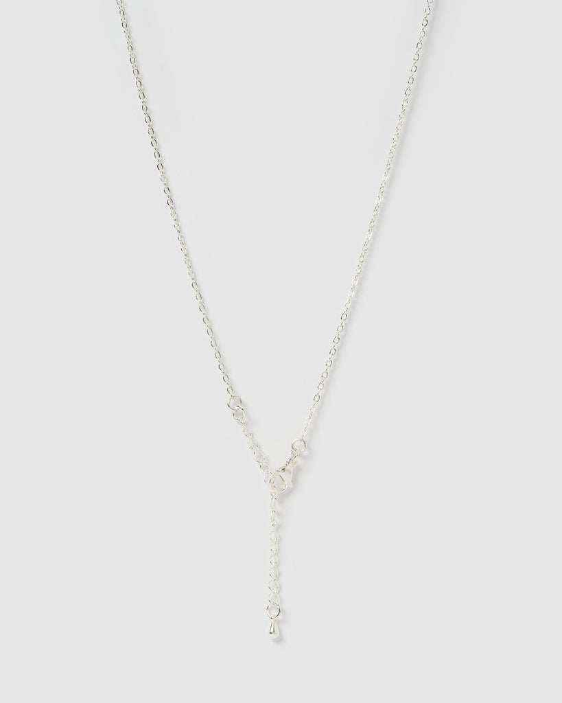 Miz Casa & Co Maz Necklace Silver Jade