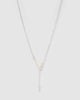 Miz Casa & Co Maz Necklace Silver Jade
