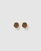 Miz Casa & Co Anenome Stud Earrings Tiger's Eye