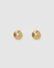 Miz Casa & Co Mary Stud Earrings Gold Pearl