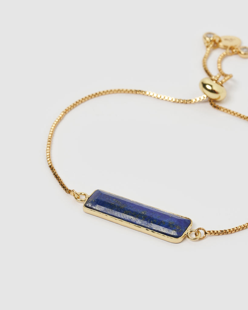 Miz Casa & Co Maz Bracelet Blue Agate