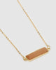 Miz Casa & Co Maz Necklace Peach Selenite