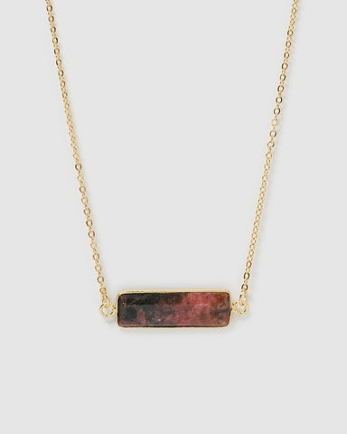 Miz Casa & Co Maz Necklace Smokey Quartz