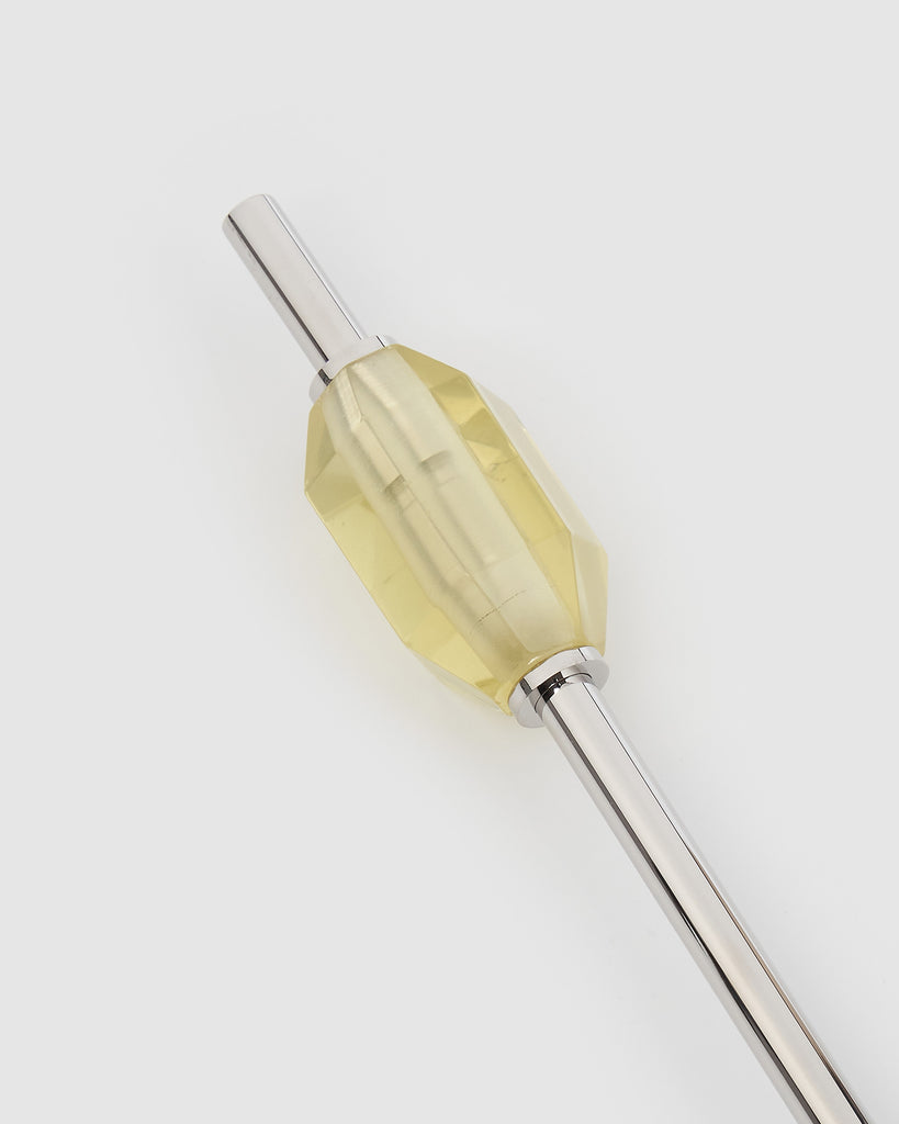 Miz Casa & Co Reusable Gemstone Straw Citrine