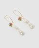 Miz Casa & Co Siren Drop Earrings Pearl