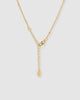 Miz Casa & Co Tempest Freshwater Pearl Necklace Gold Pearl