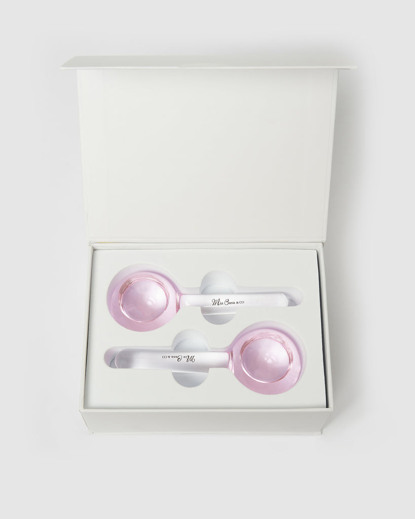 Miz Casa & Co Ice Facial Roller Pink