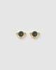 Miz Casa & Co Cliff Stud Earrings Black Gold