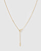 Miz Casa & Co Papeete Necklace Turquoise Gold