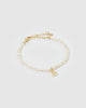 Miz Casa & Co Pearl Letter B Bracelet